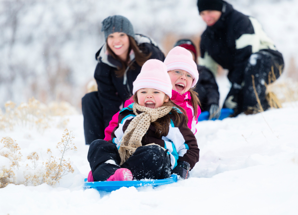 Family Sledding